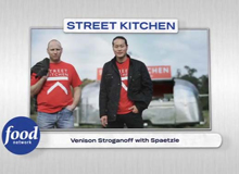 Food Network – Street Kitchen: Venison stroganoff